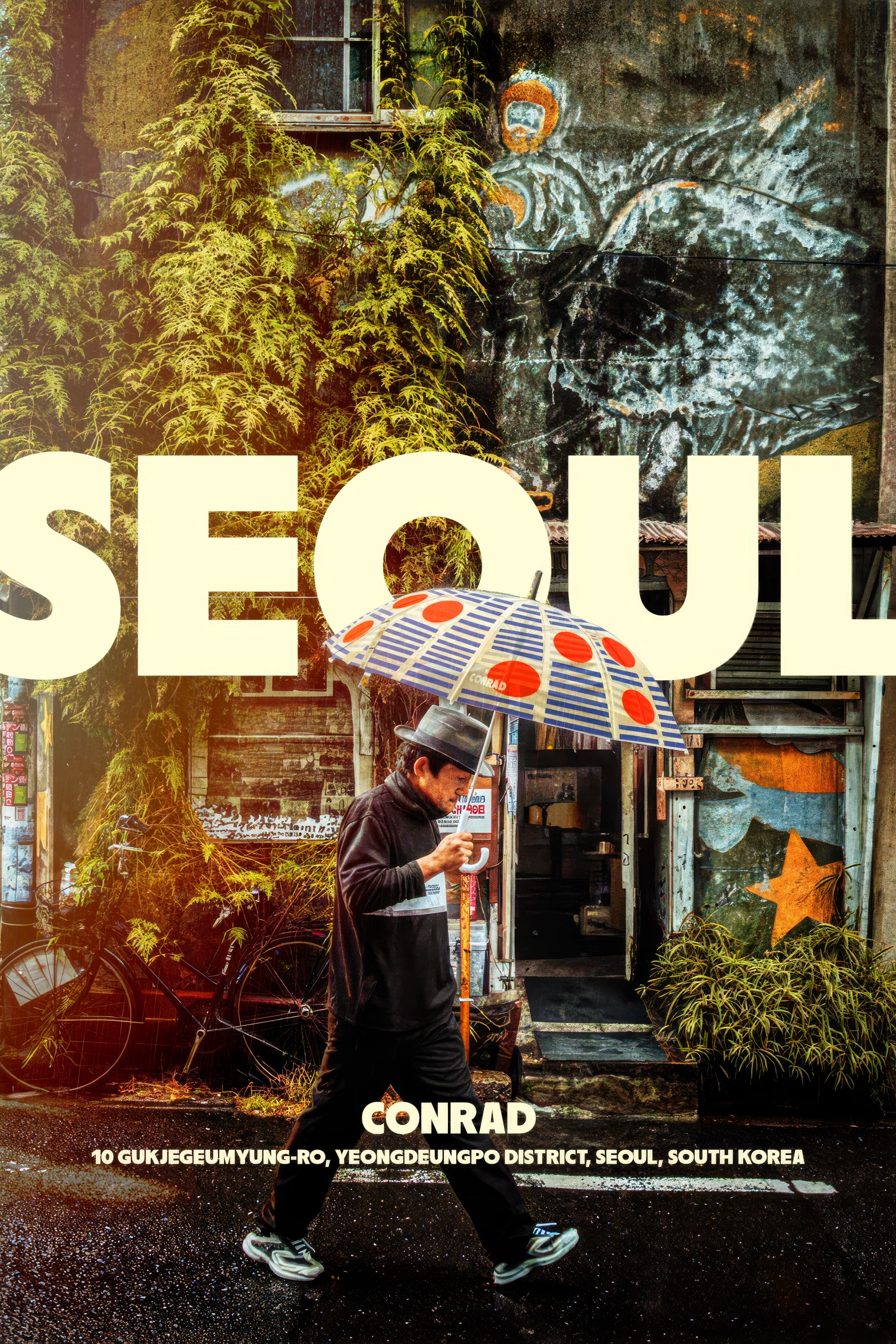 Seoul location poster