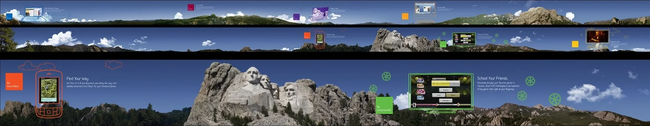 History screen animation