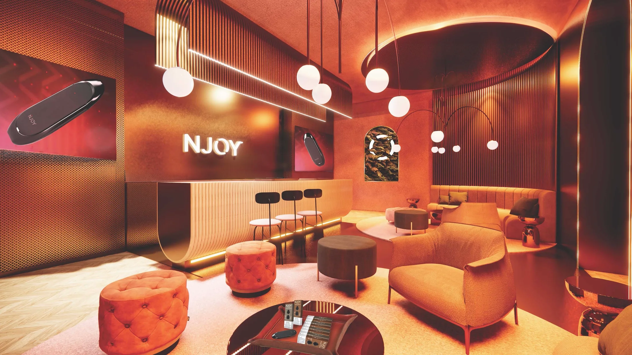 Njoy brown retail space