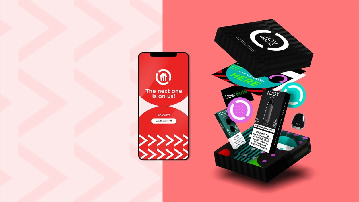Njoy gift box and app