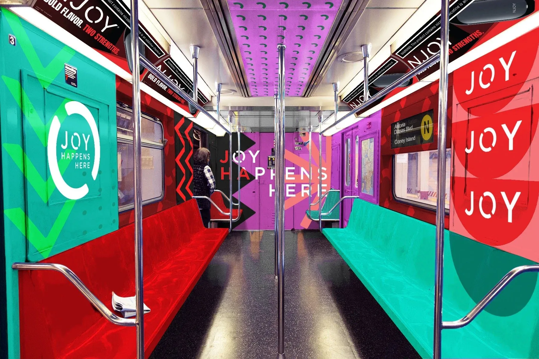 Njoy subway car